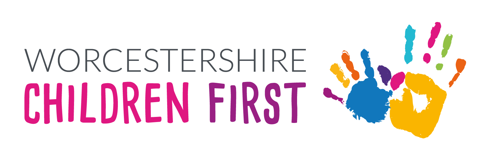 Worcestershire Children First logo.