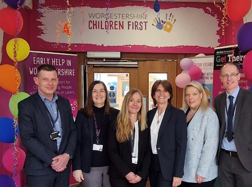 Tina Russell, joined by Adam Johnston, Mel Barnett, Sarah Wilkins, Emma Brittain and Phil Rook