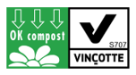 Ok to compost logo