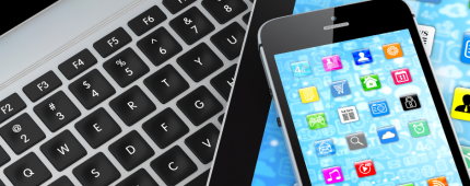 tablet, laptop. phone