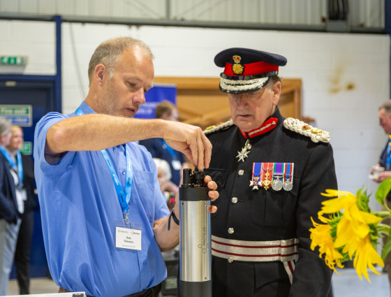 Lord-lieutenant visiting proteus 2022