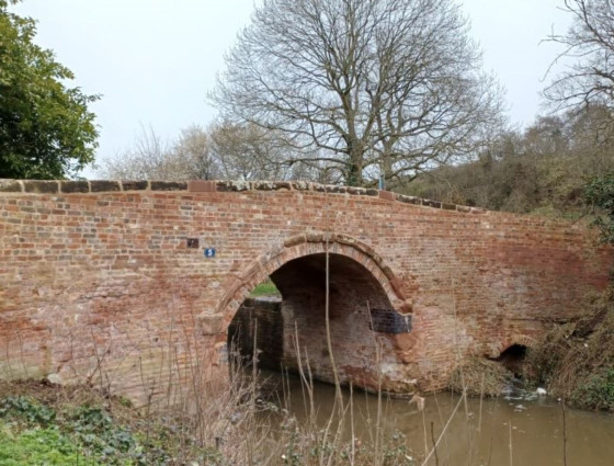 Porters Mill Bridge now the refurb is complete.