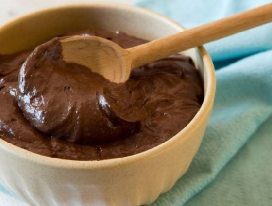 Bowl of chocolate spread