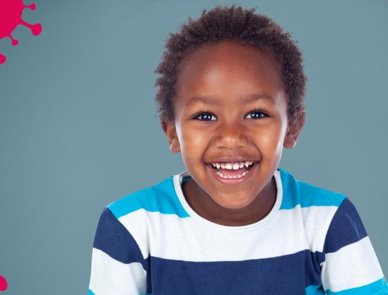 Little boy with a smile