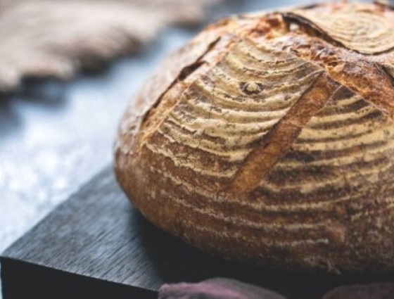 Loaf of sourdough bread