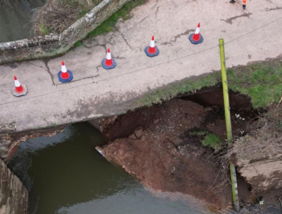 Powick Old Bridge Closure