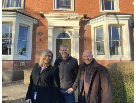 Steve Cram, Lisa McNally and Adam Kent