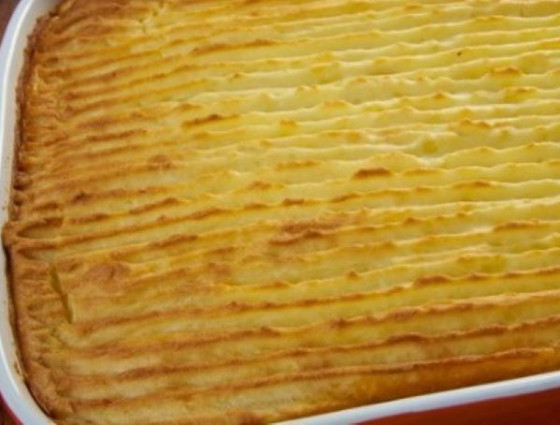 Dish of cottage pie