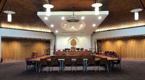 Council Chamber in County Hall