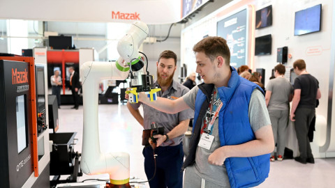 Student participates in Worcestershire based MAZAK Europe HQ National Manufacturing Open Day 2022.