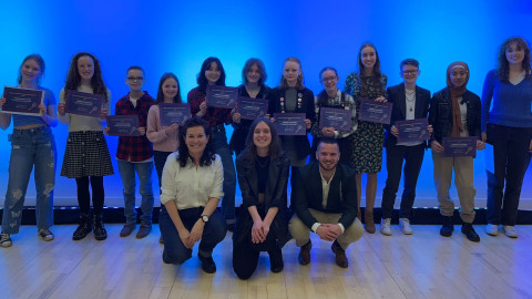 Young poet laureate group