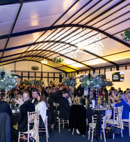 From stage shot of Visit Worcestershire Tourism Awards 24