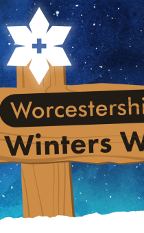 A signpost that reads and points towards Worcestershire Winters Well