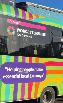 Worcestershire on demand bus