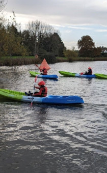 Water sports at Lakeside on the University of Worcester campus