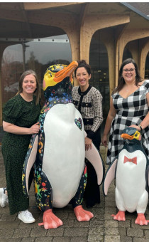 Left to Right - Sara Matthews (St Richard's Hospice), Dominique Bray (Visit Worcestershire) and Lorna Robinson (Visit Worcestershire