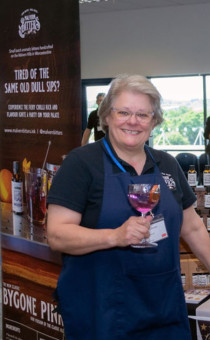 Pippa Sanderson, Owner of Malvern Bitters at the Taste Worcestershire Producer & Buyer Event.